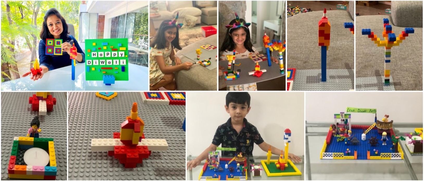 diwali 2020 photos 'LEGO'wali Diwali TeachSTEAM