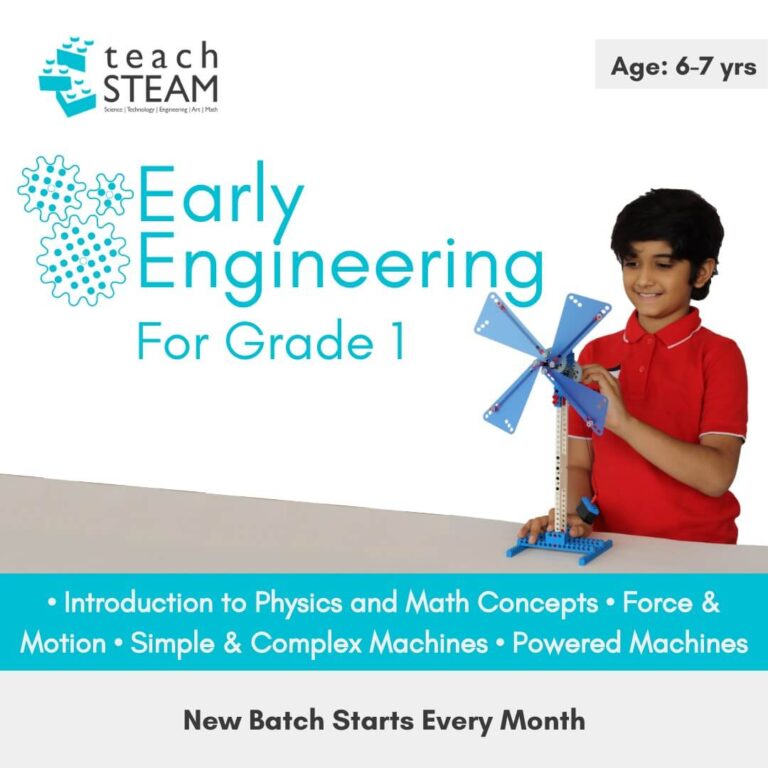 EarlyEngg01 Courses for Students TeachSTEAM