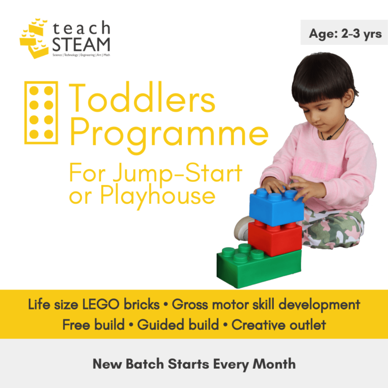 Toddlers Programme Courses for Students TeachSTEAM