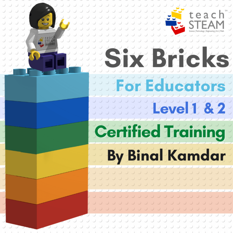 SixBricksL1 L2 Coding with Six Bricks TeachSTEAM