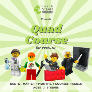 Quad Course for PreK & K1
