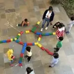 schoolworkshops album cover Landing Home TeachSTEAM